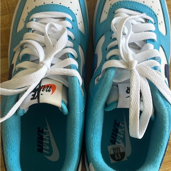 Nike Air Force 1 LV8 Light blue size 6.5 men’s / women’s size 8 - Picture 6 of 7